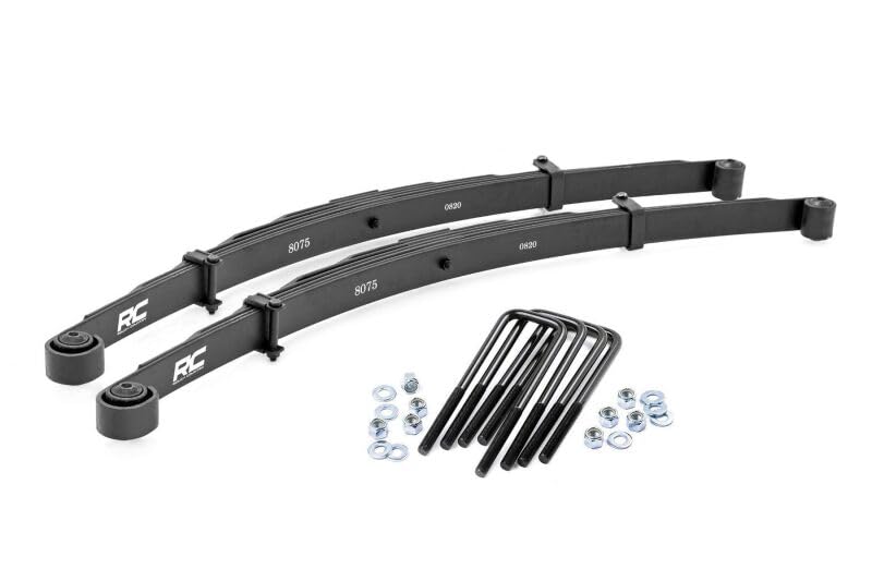 Photo 1 of Rough Country 3.5" Rear Leaf Springs for 2005-2023 Toyota Tacoma - 8075Kit