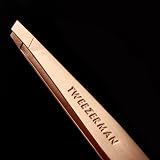 Tweezerman Rose Gold Slant Tweezer Professional Stainless Steel Precision view 9