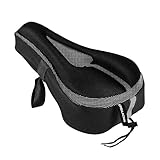 Bike Seat Cushion Cover - Gel Bicycle Seat Cushion Pad for Men/Women Comfort, Fits Mountain Bike Stationary Bike (11