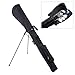 LONGCHAO Sunday Golf Bag, Lightweight Golf Club Bags with Stand and Strap, Pitch and Putt Golf Bag 2 Way Driver Golf Bags, Golf Gifts for Men
