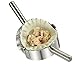 Home Servz Food Grade 304 Stainless Steel Ravioli Maker Pierogi Dumpling - Dough Press Cutter - Pie Crimper Kitchen Wrapper Pastry Tool（4.75 inch）