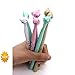 IDS Cute Cartoon Bedroom Eyes Cat Gel Ink Pen Rollerball Pens (bedroom eye cat 8 Pens)