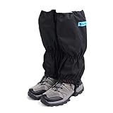 Triwonder Snow Leg Gaiters Waterproof Boot Gaiters Leggings Cover for Hiking Walking Climbing Hunting Cycling (1 Pair)