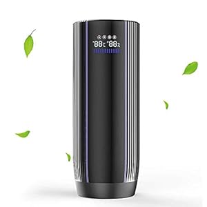 Epilum Luchtreiniger voor auto met HEPA Filter, 4 snelheden