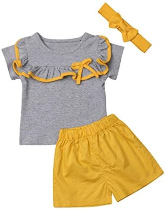 Toddler Baby Girls Boys Twins Clothes Kid Brother and Sister Matching Outfits Short Sleeve Tops + Shorts Pant Outfit Set