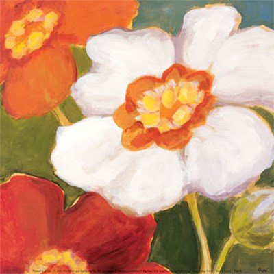 Floral Art Print Living Color I Karen Dupre Kunstdrucke