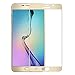 Note 5 Screen Protector,Full Coverage Premium Tempered Glass Screen Protector Clear Film for Samsung Galaxy Note 5(Gold)