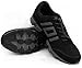 Stout Gears Reflective No Tie Shoelaces Lock System - Elastic Shoe Laces for Sneakers - 1 Pair (Black)