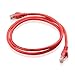 Cable Matters 10Gbps 5-Pack Snagless Short Cat 6 Ethernet Cable - 3ft, Cat 6 Cable, Cat6 Cord, Ethernet Cord, Red