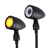 BOSYCY Motorcycle Bullet Turn Signals LED Front