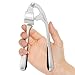 Homgeek Y084 Garlic Press, Garlic Mincer Heavy Duty Professional Handheld Garlic Crusher For Home And Kitchen Dishwasher Safe