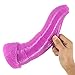 MLSice Big Realistic Animal Dildo Elephant Trunk Penis Sex Toys for Women Lesbian Masturbator Anal Plug Anus Massage Couple Flirt Games 10.6 Inch – Purplethumb 2