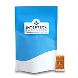 50 Pack of 5gm Orange to Green Indicating Silica Gel Packets Desiccants, NO Cobalt (II) Chloride [2" x 1.5"] - RECHARGEABLE by Listing Instructions