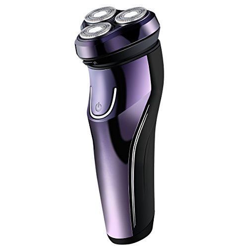 ORIA Electric Shaver, Rechargeable Shaving Razors, Waterproof Wet Dry Men's Rotary Shavers Pop-up Trimmer, Adapter not Included - Thumbnail 7