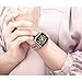 NO1seller Top Band Compatible for Apple Watch Series 5 4 40mm 44mm Series 3 2 1 38mm 42mm Women Men,Cowboy Stainless Steel Metal Replacement Accessories Bling Jewelry Iwatch Wristband Strap Bracelet