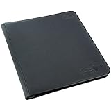 Ultimate Guard QuadRow 12-Pocket ZipFolio XenoSkin Black Card Game