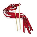 Red Ribbon Wands (24 pc)