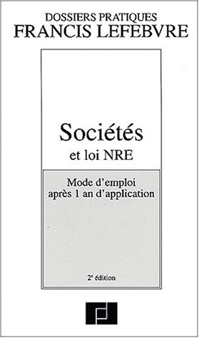 Sociétés et loi NRE