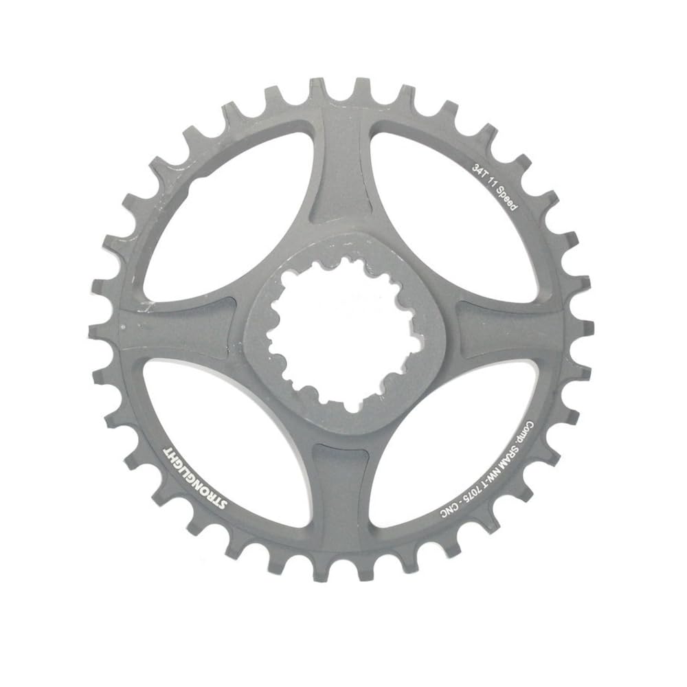 Stronglight MTB Chainring, Grey, 13