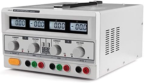 Velleman LABPS23023 Dual DC Lab Power Supply with 4 LCD Displays, 240 V, Multi-Colour