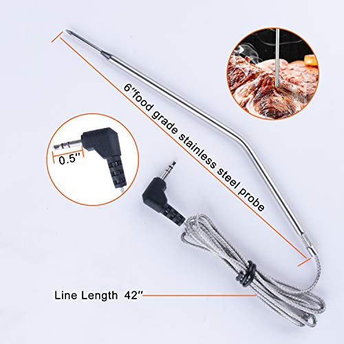 KULUNER Meat Thermometer Probe Replacement, Suitable for Oven