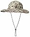 Aqua Design Men's Skyward Camouflage Sun Protection Boonie Sahara Fishing Hat