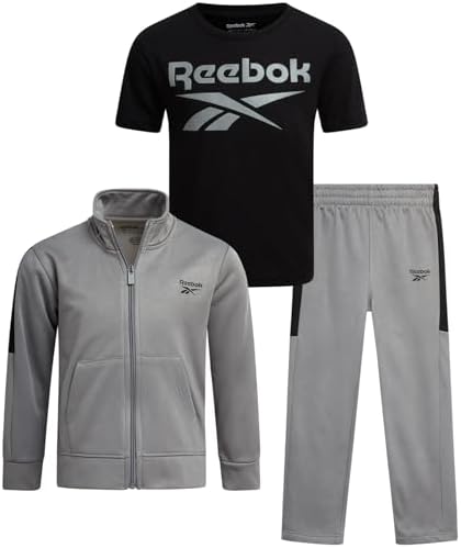 Amazon.com: Reebok Boys' Active Tracksuit Set - 2 Piece
