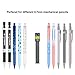 Tatuo 20 Tubes HB Black Lead Refills Mechanical Pencil Refills with Plastic Box, 240 Pieces (0.7 mm)