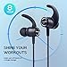 Mpow S10 [Upgraded] Bluetooth Headphones, Magnetic Wireless Earbuds w/Mic, 8 Hrs Battery Noise Cancelling Headset, IPX7 Waterproof Hi-Fidelity Audio Sports Headphones for Running,Jogging,Gym, Workoutsthumb 2