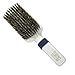 Torino Pro Medium Wave Brushes By Brush King #48- Rubber Grip Vertical Brush - 360 Wave Brushes - Great for connections and Wolfing- 100% boar bristle hair brush
