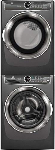 Electrolux Titanium Front Load Laundry Pair with EFLS627UTT 27