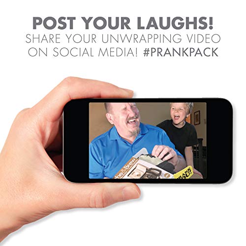 Prank Pack, Bicycle Seat Belt, Wrap Your Real Gift in a Prank Funny Gag