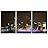 signwin 3 Piece Framed Canvas Wall Art City Illuminations Canvas Prints Home Artwork Decoration for Living Room,Bedroom - 16"x24"x3 Panels