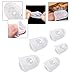 40 Pcs Silicone Guitar Finger Guards Guitar Fingertip Protection Covers Caps with 10pcs Guitar Picks for Stringed Instruments(5 Sizes)