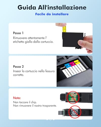 Heroil Ink Cartridge for 604XL Compatible for Epson Cartridges for Expression Home XP-2200 XP-4200 XP-3200 XP-3205 XP-2205 Workforce WF-2910 WF-2930 WF-2950 (10 Pack)
