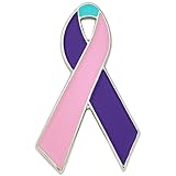 Thyroid Cancer Awareness Ribbon Pin