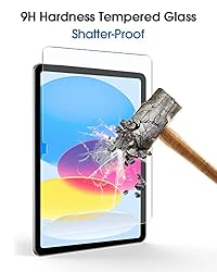 amFilm 2-Pack Glass Screen Protector Compatible