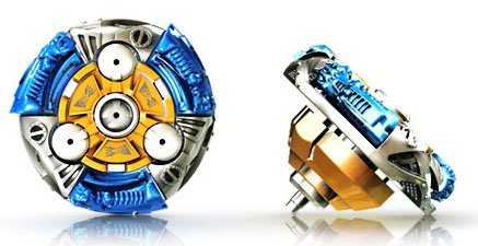 Magnext Battle Strikers Turbo Tops #29458 Gauntlet
