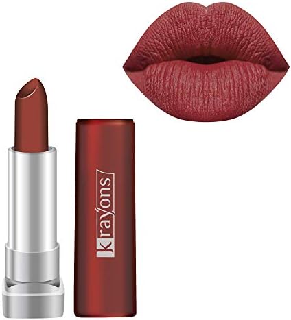 Krayons Sheer Matte Lipstick (CHOCLATE MOCHA-167)