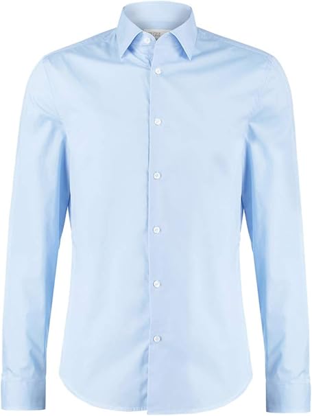 camicia azzurra uomo