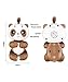 HAPPY PANDA - Finger Panda - Electronic Interactive Toy- Smart Pet Toys - Kids Christmas Gift-Not Finger Baby Monkey (Brown)