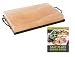 Charcoal Companion CC7167 Himalayan Salt Plate & Holder Set with Salt Plate Recipe Book, 8 x 12" primary