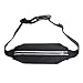 iMangoo Running Belt Waist Pack, Outdoor Sports Waist Pouch Wallet Keys Sleeve Adjustable Hiking Belt Clear Touchscreen Waist Bag Pack for iPhone 6 6s Plus Samsung Galaxy Note2/3/4 Lg G4 Nexus Black