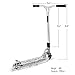 Vokul Pro Scooters - Stunt Scooter - Intermediate and Advanced Trick Scooters for Kids 8 Years and Up, Teens and Adults - Durable, Smooth, Freestyle Kick Scooter for Boys and Girls (Snake Skin-Bright)