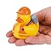 Fun Express Construction Worker Rubber Ducky Party Favors Set (1 Dozen)