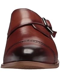 STACY ADAMS Men's Desmond Cap Toe Monk Strap Loafer