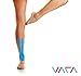 VARA Kinesiology Tape ★ w/FREE e-TAPING GUIDE [Rock Solid, Waterproof & Flexible Athletic Tape - Gold Standard, Lightweight, Breathable & Super Sticky Pro Therapeutic Taping - Hypoallergenic & Latex Free - Uncut 2 Inch x 16 Foot Roll - Athletes, Crossfit, Sports - Application for Shoulder, Knee, Back, Shin Splints, Hip, Ankle, Wrist, Neck, Hamstring, Elbow, Calf, Sprains & Many More] Get 'VARA'FIED PERFORMANCE - Support & Pain Relief! NO RISK - Better Than 100% Money Back Guarantee!