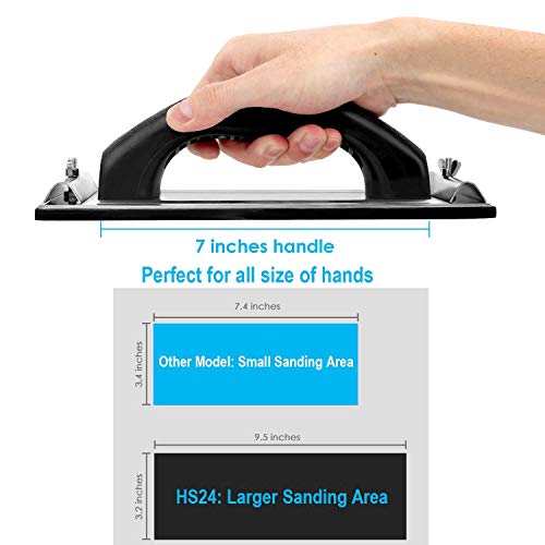 Dry Wall Hand Sander with Handle Manual Hand Sander for Wood Sanding