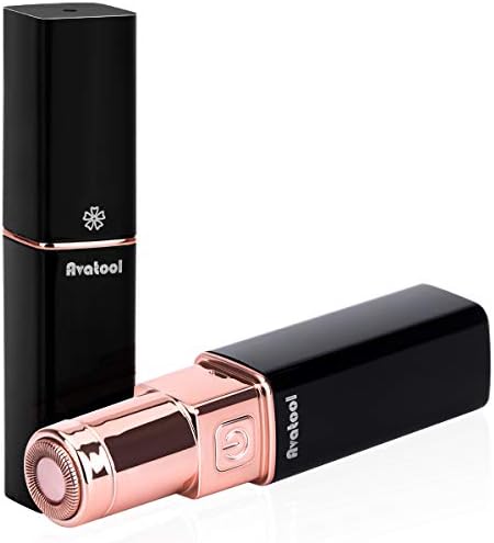 【2020年最新改良版】 Avatool レディースシェーバー USB充電式 フェイスシェーバー 女性 脱毛器 電動シェーバー 脱毛シェーバー 水洗い可能 ムダ毛処理 無痛 顔 手 足 脇 ビキニライン 背中 携帯便利 ブラック
