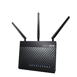 ASUS 11n/a/g/b/ac 無線 Lan ルーター Wii/iphone5/Android/psp対応 RT-AC68U